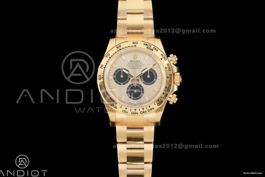 Packable 126508 Best 796 Edition VSF Dial Oyster Sub-dial 1:1 Daytona On Black YG Gain DD Weight Bracelet 0425